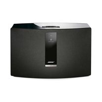Parlante inalámbrico Bose Sistema SoundTouch 30, pantalla OLED, incluye control remoto, botones de preselección, conexión bluetooth y wifi, negro