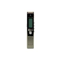 Grabadora de voz Slim soporta tarjeta Micro SD de hasta 32gb de memoria, batería recargable, función MP3