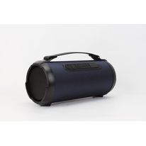 Parlante bluetooth portátil Aerial con Subwoofer, radio FM, con asa para fácil transporte