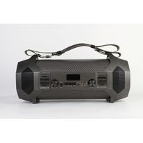 Parlante bluetooth portátil con función Karaoke, Subwoofer, entrada de micrófono y guitarra