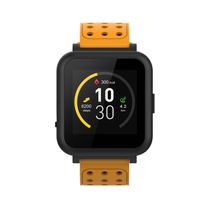 Smart Watch Cuadrado Radioshack Color Verde y Naranja -Sincronízalo con tu smartphone por medio de Bluetooth