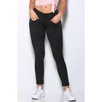 Jean Tiro Medio Con Ribete Y Bota Refilada Kalendar