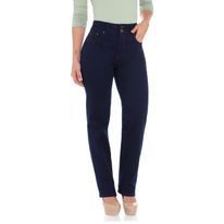 Jean clásico Tiro Alto Bota Recta