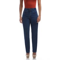 Jean clásico Tiro Alto Bota Recta