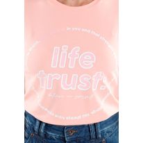 Camiseta Estampada Letras Vijou