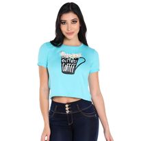 Camiseta "Put First Coffee" S&G