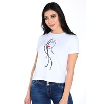 CAMISETA ESTAMPADA ROSTRO S&G