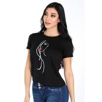 CAMISETA ESTAMPADA ROSTRO S&G