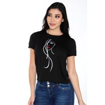 CAMISETA ESTAMPADA ROSTRO S&G