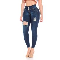 Jean Con Ribete Dhara