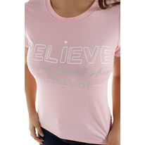 Camiseta Estampada "Believe"