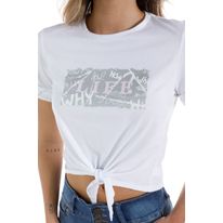 Camiseta Estampada "Life"