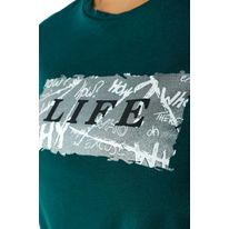 Camiseta Estampada "Life"
