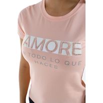 Camiseta Estampada "Amore"