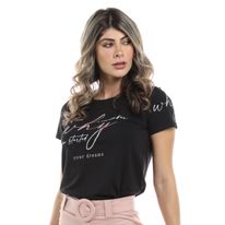 CAMISETA ESTAMPADA CON DESTELLOS
