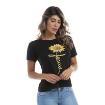 CAMISETA ESTAMPADO GIRASOL