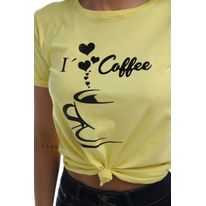 CAMISETA I LOVE COFFEE
