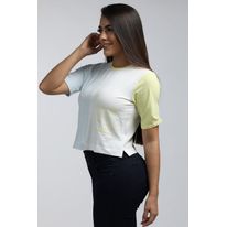 CAMISETA MODA FEMENINA EN BLOQUES