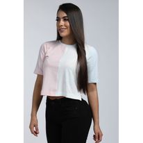 CAMISETA MODA FEMENINA EN BLOQUES