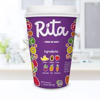 Plátano, Papaya, Piña, Fresa, Beterraga y Zanahoria Personal