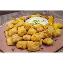 Dados De Tilapia Congelado 500Gr Iqf