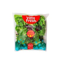 Mix De Lechugas Crespa Y Roja Vitta Fresh Bolsa 400G