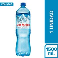 Agua San Mateo Con Gas Bot 1.5 Lt