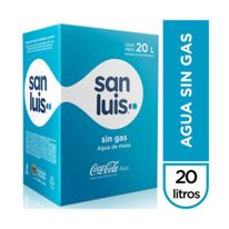 Agua San Luis Sin Gas BIIB x 20 LT