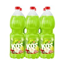 Six Pack Kris Fruit Punch Pera Kiwi Manzana 1.5 L