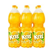 Six Pack Kris Citrus Punch Naranja Mandarina Limón 1.5 L