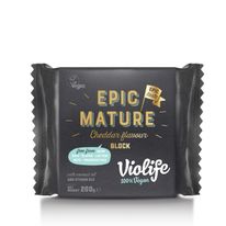 Violife- Bloque Cheddar Maduro 200G