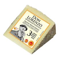 Queso Manchego 3 Meses San Lorenzo 150 Gr