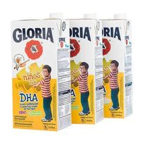 Gloria Niños Uht Pack 3 Unidades X  1 Lt