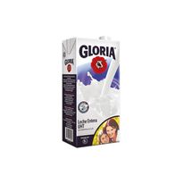 Leche Gloria UHT Entera Caja 1L