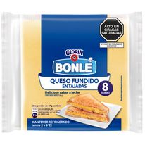 Queso Fundido en Tajadas Bonlé Paquete136 gr