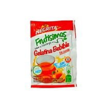 Gelatina Bebible Frutisimos Naranja con Stevia Sobre 20 gr