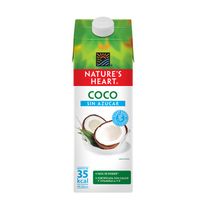 Bebida de Coco Nature´s Heart Sin Azúcar Caja 946 ml