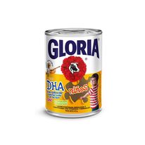 Leche evaporada Gloria Niños Doble DHA Lata 400 gr