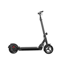 Scooter Eléctrico Max, negro, autonomía 45 km, vel. máx: 35 km/h, tolerancia: 120kg, llantas de 10", motor de 500W, batería 48V - 13A, carga: 9-10 hrs