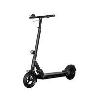 Scooter Eléctrico Max, negro, autonomía 45 km, vel. máx: 35 km/h, tolerancia: 120kg, llantas de 10", motor de 500W, batería 48V - 13A, carga: 9-10 hrs
