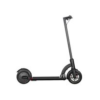 Scooter eléctrico N4 negro, autonomía 20km, vel. máx. 25 km/h, motor 300W, llantas de 8.5" con cámara, tolerancia 100 kg, freno de disco, pantalla LED