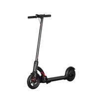 Scooter eléctrico N4 negro, autonomía 20km, vel. máx. 25 km/h, motor 300W, llantas de 8.5" con cámara, tolerancia 100 kg, freno de disco, pantalla LED