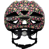 Casco Hubble 1.1 talla S color flor retro, estable y ligero con numerosas opciones de ajuste de tamaño y luz led trasera, tamaño de cabeza: 46-52 cm