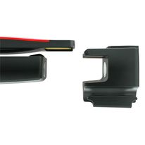 Luz Plus Rear Translucent pack x 2, luz roja posterior, base transparente, recargable vía USB, 5 modos, 20 lúmenes, 14 x 66 x 24 mm