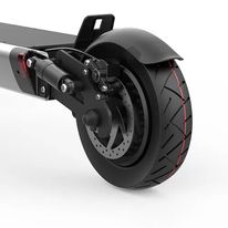 Scooter eléctrico plegable S1, gris, vel máx 30 km/h, autonomía 30 km, llantas 10", tolerancia 120 kg, 350W, tiempo carga 3.5 horas, doble suspensión
