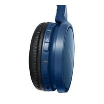 Audífono On Ear Bluetooth RP-HF410BPU Azul - Funcion Manos Libres/Microfono, 24 Horas de Reproduccion Continua, Ultralivianos