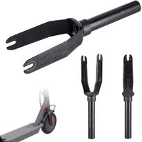Horquilla delantera de repuesto para scooter eléctrico Xiaomi M365, color negro, aleación de aluminio
