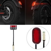 Luz posterior roja de repuesto para scooter Xiaomi M365, longitud 31mm