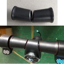 Kit de manillar de plástico (2 piezas) de repuesto para scooter Ninebot ES1/ES2/ES4, plástico