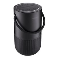 Parlante bluetooth BOSE HOME PORTABLE, wifi, control de voz, audio 360°, resistente al agua, controles tátil, asa de transporte, color Negro